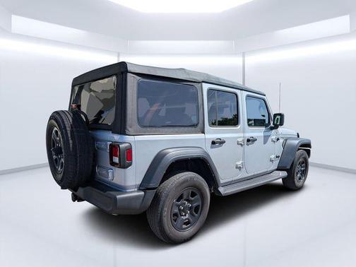 Silver Zynith Clearcoat 2023 Jeep Wrangler Sport