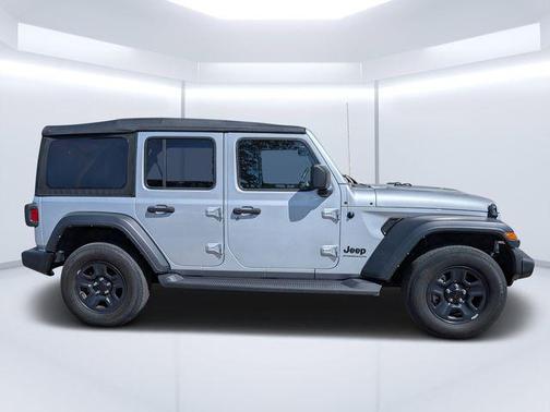 Silver Zynith Clearcoat 2023 Jeep Wrangler Sport