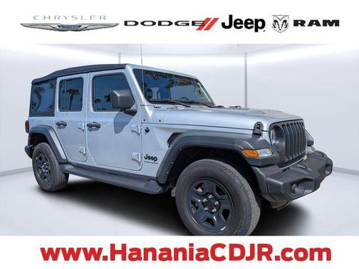 Silver Zynith Clearcoat 2023 Jeep Wrangler Sport