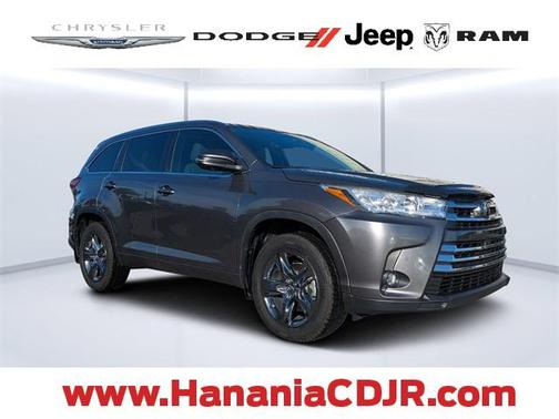 2018 Toyota Highlander Limited Platinum