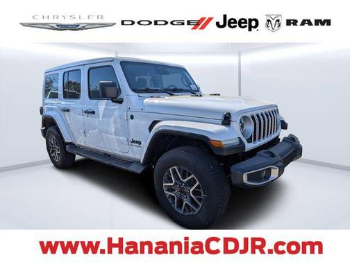 Bright White Clearcoat 2026 Jeep Wrangler 4-Door Sahara 4x4
