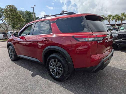 Scarlet Ember 2024 Nissan Pathfinder SV 4WD