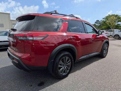 Scarlet Ember 2024 Nissan Pathfinder SV 4WD