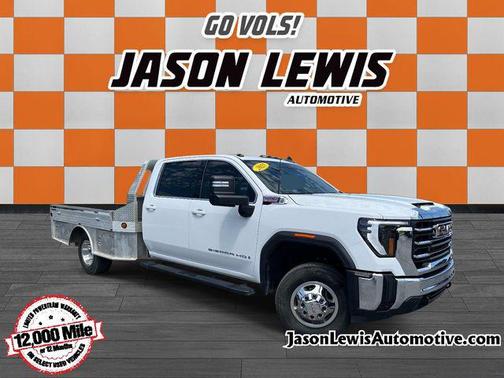 Summit White 2025 GMC Sierra 3500 SLE