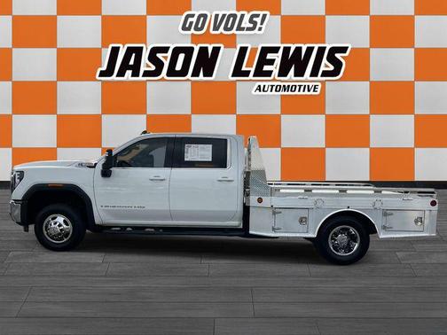 Summit White 2025 GMC Sierra 3500 SLE