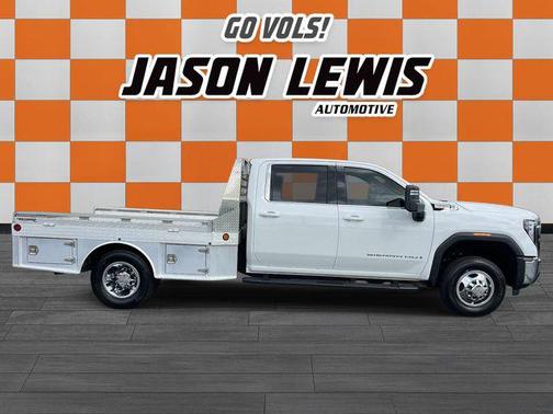 Summit White 2025 GMC Sierra 3500 SLE