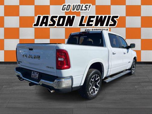 Bright White Clearcoat 2025 RAM 1500 Laramie