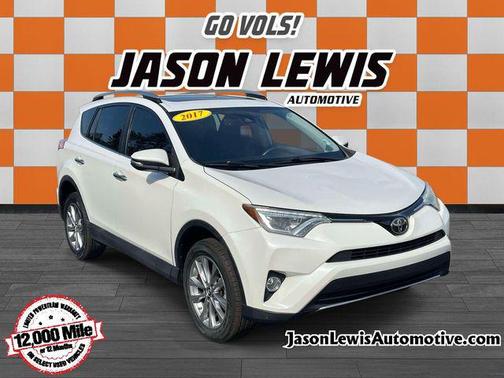 Blizzard Pearl 2017 Toyota RAV4 Limited