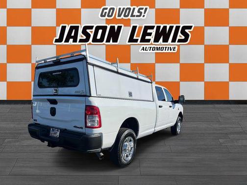 Bright White Clearcoat 2023 RAM 3500 Tradesman Crew Cab 4x4 8' Box