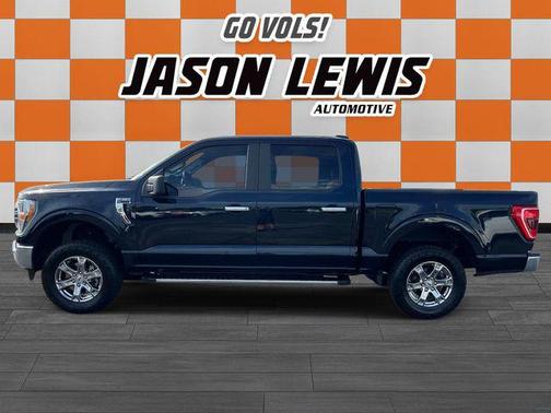 Blue Metallic 2021 Ford F-150 XLT