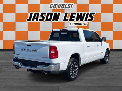 Bright White Clearcoat 2025 RAM 1500 Laramie