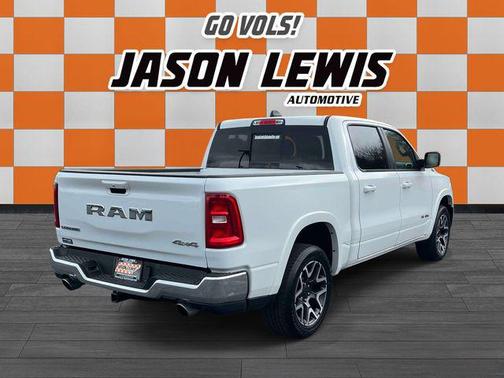 Bright White Clearcoat 2025 RAM 1500 Laramie