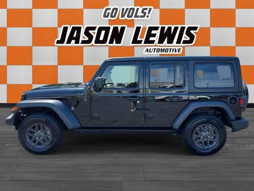 Black Clearcoat 2024 Jeep Wrangler Sport S