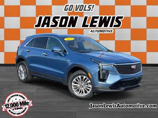 Deep Sea Metallic 2025 Cadillac XT4 Premium Luxury