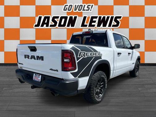 Bright White Clearcoat 2025 RAM 1500 Rebel