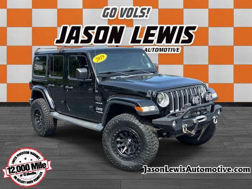 Black Clearcoat 2019 Jeep Wrangler Unlimited Sahara