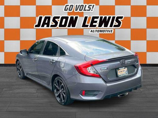 Modern Steel Metallic 2020 Honda Civic Sport