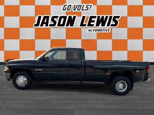 Black Clearcoat 2000 Dodge Ram 3500 Quad Cab DRW