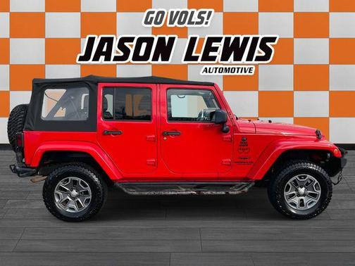 Firecracker Red Clear Coat 2015 Jeep Wrangler Unlimited Sahara