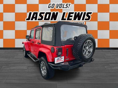 Firecracker Red Clear Coat 2015 Jeep Wrangler Unlimited Sahara