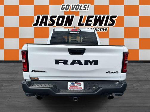 Bright White Clearcoat 2025 RAM 1500 Rebel