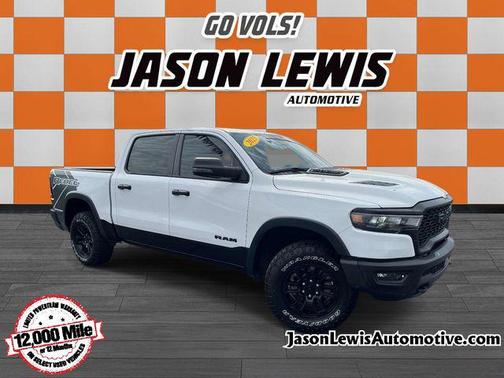 Bright White Clearcoat 2025 RAM 1500 Rebel