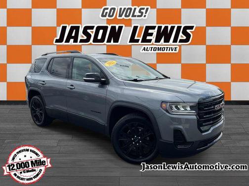 Satin Steel Metallic 2022 GMC Acadia FWD SLE