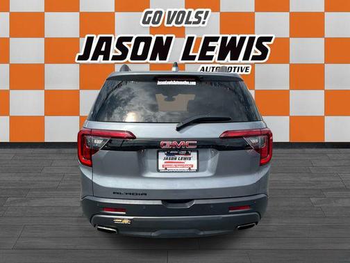 Satin Steel Metallic 2022 GMC Acadia FWD SLE