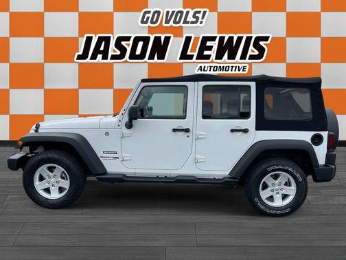 Bright White Clearcoat 2018 Jeep Wrangler JK Unlimited Sport
