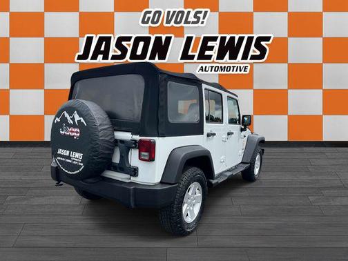 Bright White Clearcoat 2018 Jeep Wrangler JK Unlimited Sport