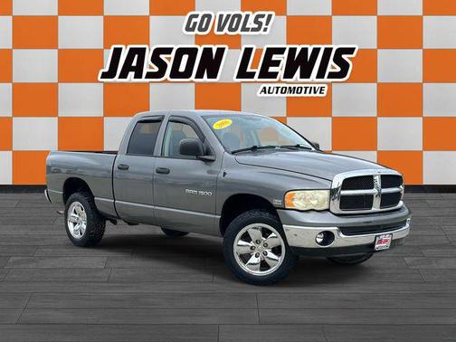 Mineral Gray Clearcoat Metallic 2005 Dodge Ram 1500 SLT Quad Cab