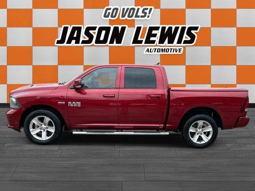 Deep Cherry Red Crystal Pearlcoat 2013 RAM 1500 Sport