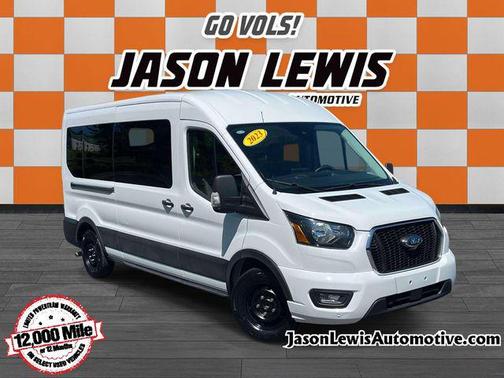 Oxford White 2023 Ford Transit-350 XLT