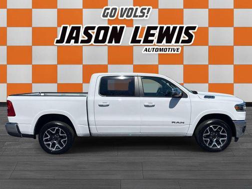 Bright White Clearcoat 2025 RAM 1500 Laramie