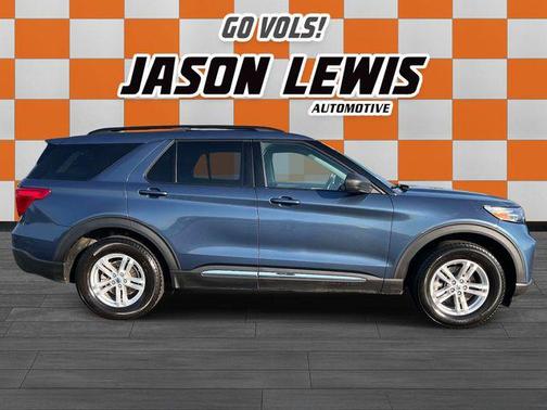 Blue Metallic 2020 Ford Explorer XLT