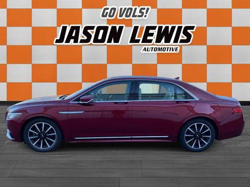 Ruby Red Metallic Tinted Clearcoat 2018 Lincoln Continental Reserve