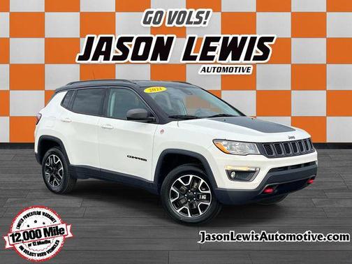 White Clearcoat 2021 Jeep Compass Trailhawk