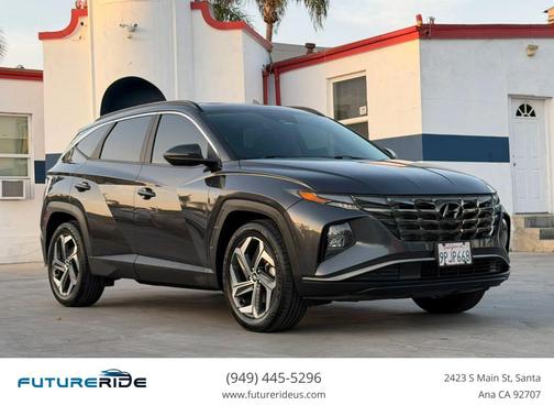 Portofino Gray 2022 Hyundai TUCSON SEL