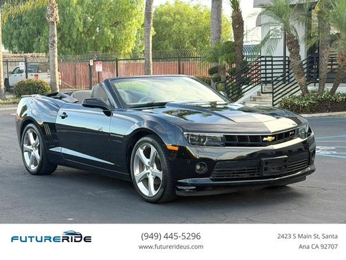 Black 2015 Chevrolet Camaro 2LT