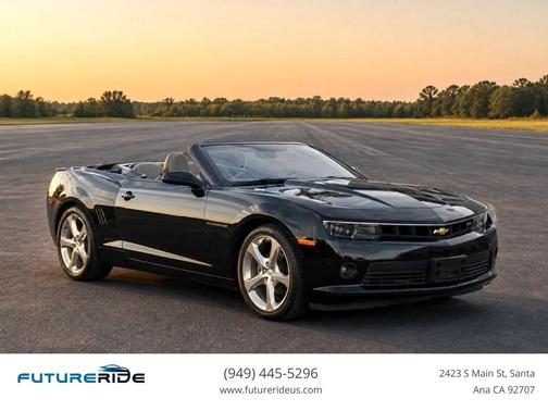 Black 2015 Chevrolet Camaro 2LT