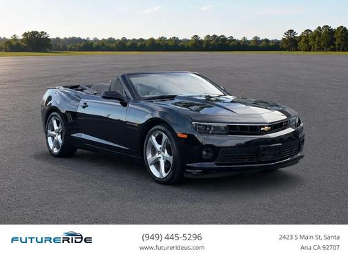 Black 2015 Chevrolet Camaro 2LT
