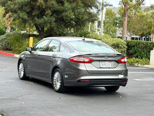 Grey 2014 Ford Fusion Energi Titanium