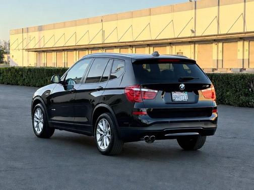 Black 2017 BMW X3 xDrive28i