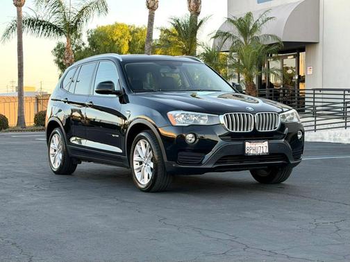 Black 2017 BMW X3 xDrive28i