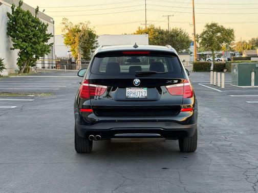 Black 2017 BMW X3 xDrive28i