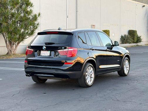 Black 2017 BMW X3 xDrive28i