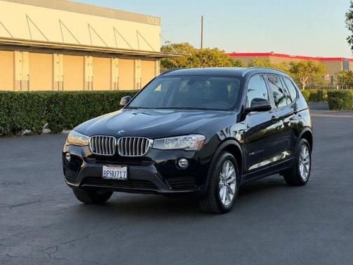 Black 2017 BMW X3 xDrive28i