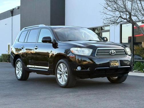 Black 2008 Toyota Highlander Hybrid Limited