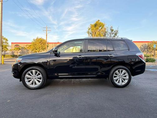 Black 2008 Toyota Highlander Hybrid Limited
