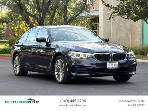 Blue 2020 BMW 530 i